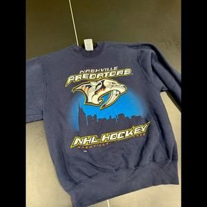Vintage Nashville Predators Sweatshirt Size M